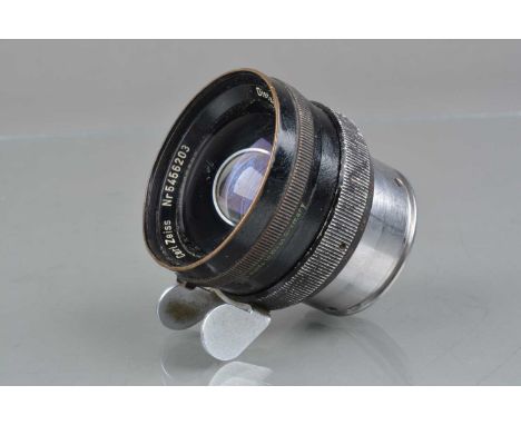 A Carl Zeiss Distagon 24mm f/2 Cine Lens, 35mm Arriflex Standard mount, serial no 5456203, barrel F-G, paint wear to grip, so