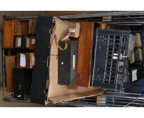 3¼in sq Magic Lantern Slides,  photographic including P&O ships under construction and at sea, Indian topographical and other