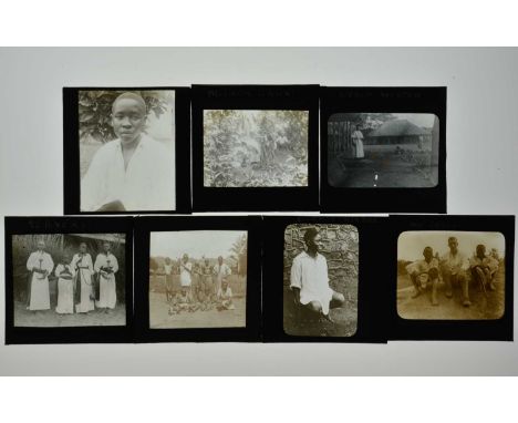 3¼in sq Magic Lantern Slides,  very large collection, including photographic topographical UK and Europe, natural history, UK