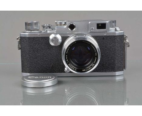 A Canon IV SB2  Rangefinder Camera,   Canon Company Inc Japan, serial no 225953, shutter working, rangefinder functions, body