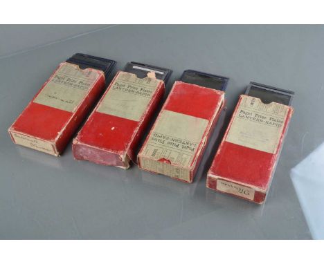 Stereoscopic Glass Diapositives,  mainly of Switzerland, manuscript titled, mainly good quality amateur, F-G, some binding ta