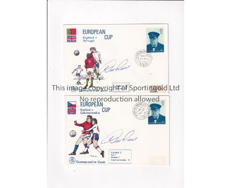 DON REVIE AUTOGRAPH      Signed First Day Cover for England v Czechoslovakia 30/10/1974.      Good