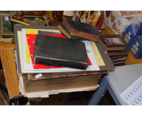 VARIOUS VINTAGE BIBLES, PRAYER BOOKS ETC