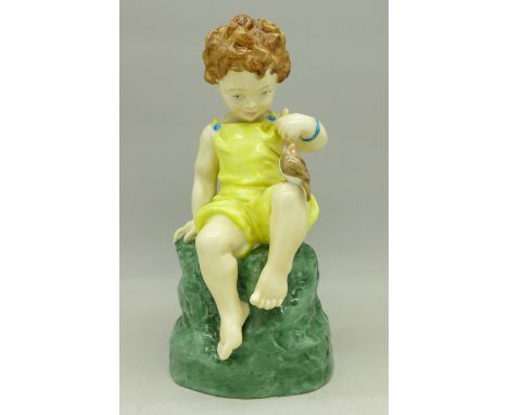 A Royal Worcester figure 'Friday's Child Is Loving and Giving', 3523