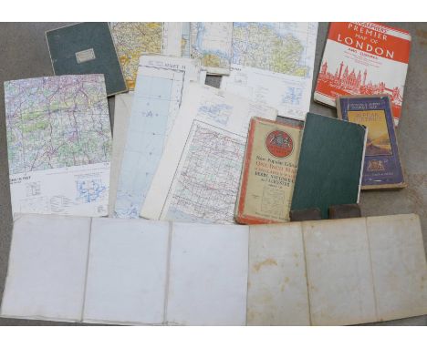 A collection of Ordnance Survey and other maps