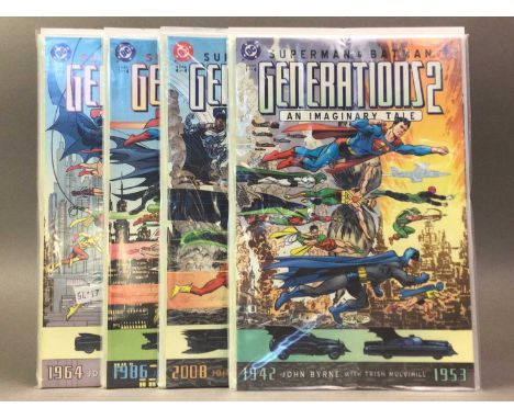 DC COMICS, MIXED MINISERIES 1980S AND LATER including Superman (numerous), Superman &amp; Batman Generations, Silver Age Clas