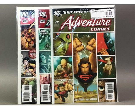 DC COMICS, MIXED MINISERIES MODERN ISSUES including Adventure Comics, Scare Tactics, Light Brigade, Secret Six, Salvation Run