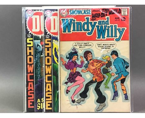 DC COMICS, SHOWCASE PRESENTS PARTIAL CONTINUOUS RUN #81-104 (#94 first team app. and origin second Doom Patrol, #100 x2), US 