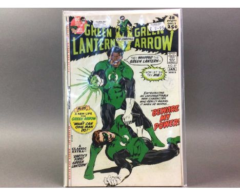 DC COMICS, GREEN LANTERN #87 1971 bagged and board; first app. John Stewart, second app. Guy Gardner