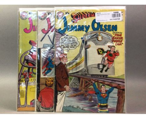 DC COMICS, SUPERMAN'S PAL JIMMY OLSEN #45-50, 52, 54-140 (includes #134 first cameo app. of Darkseid), together with #122 Gia