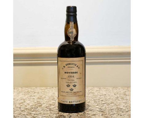 1 bottle Burmester ‘Novidade’ 1934 1 bottle Burmester ‘Novidade’ 1934 Cosecha Vintage Port Aged in Cask “Late Bottled” – ulla