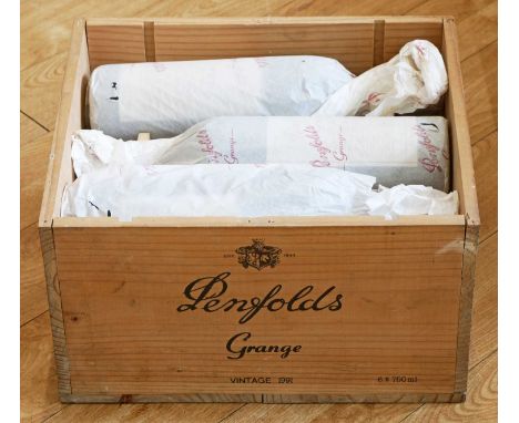 6 bottles Penfolds Grange Bin 95 Vintage 1991 6 bottles Penfolds Grange Bin 95 Vintage 1991 (all i/n and in OWC) – Excellent/