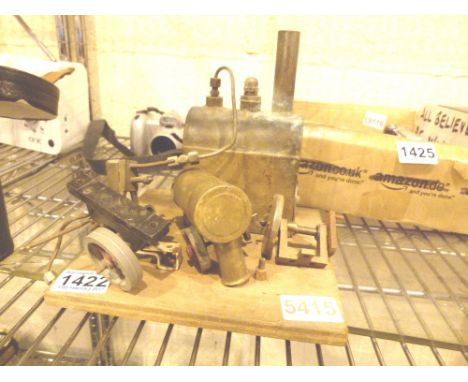 Quantity of model steam engine parts