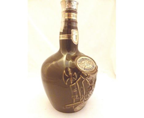 Royal Salute, 21 year old Chivas whisky in a Spode container, sealed with contents 