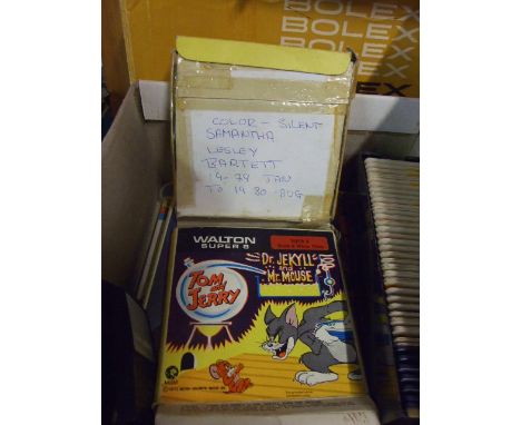 VINTAGE BOLEX 75 PROJECTOR &amp; FILMS INC SAMANTHA &amp; LESLIE
