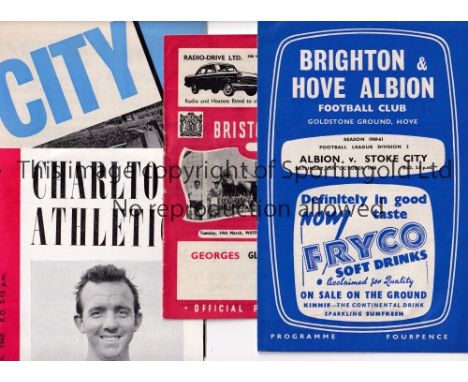 ONE PER CLUB PER SEASON 1960/1 AND 1961/2   47 programmes from 1960/1 and 41 from 1961/2. Great variety of clubs includes 196