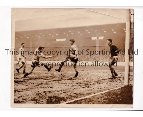 MANCHESTER CITY PRESS PHOTOS      Twelve original portrait Press photos with stamps on the reverse, 11 are B/W including 10" 