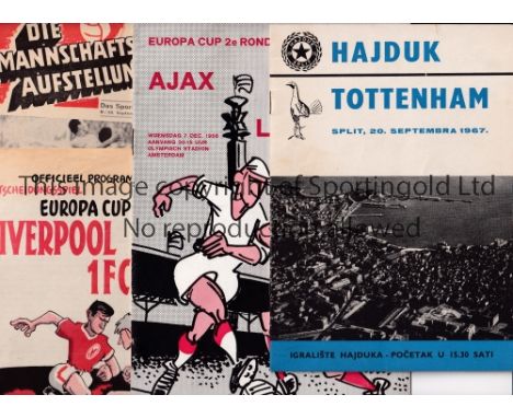 BRITISH CLUBS IN Europe     Seven away programmes: Cologne Koln v Rangers 67/8, Willem II v Man. Utd. 63/4, Nuremberg v Evert