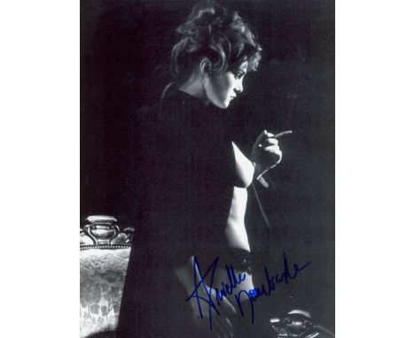 DOMBASLE ARIELLE: (1953- ) American-born French Singer, Actress and Model. Signed 8 x 10 photograph, the attractive image sho