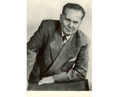 TITO JOSIP BROZ: (1892-1980) Yugoslav Revolutionary and Statesman, Prime Minister of Yugoslavia 1943-63 and President of Yugo