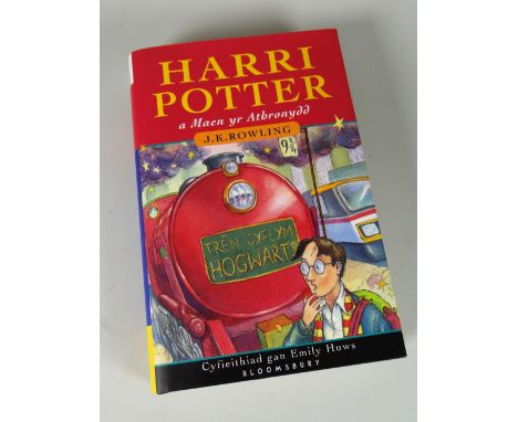 Welsh 1st edition volume of Harry Potter 'Philosopher's Stone' Condition reports provided on request by email for this auctio