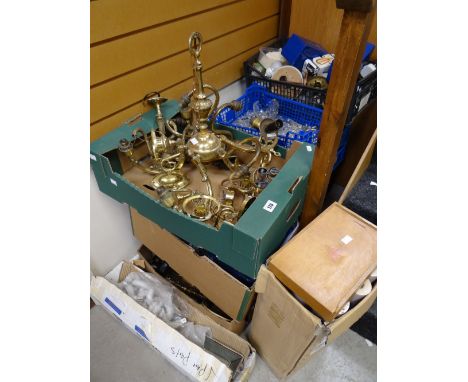 A parcel of light fittings ETC Condition reports provided on request by email for this auction otherwise items purchased `as 