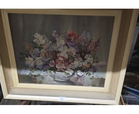 FRAMED ETCHING, FRAMED ALPS SCENE PAINTING, STILL LIFE OIL ON BOARD SIGNED A. R CHARLTON, OIL ON CANVAS, OIL ON BOARD STILL L
