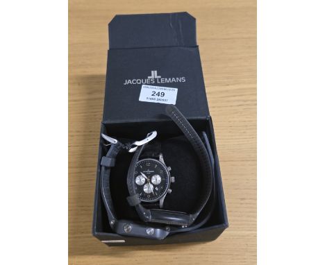 JACQUES LEMANS CHRONOGRAPH WATCH, 2 DIGITAL GARMIN &amp; POLAR WATCHES