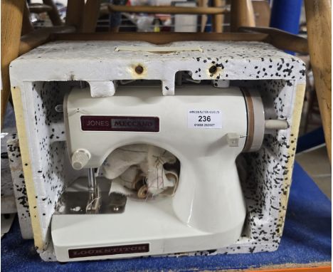 JONES MECCANO LOCKSTITCH SEWING MACHINE     