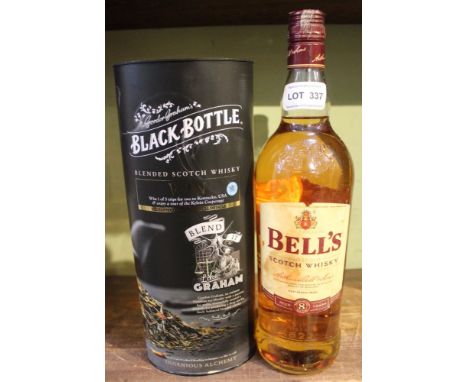 Gordon Graham's Black Bottle blended Scotch whisky, in presentation box, 1 bottle Bell's Scotch whisky, blended & matured for