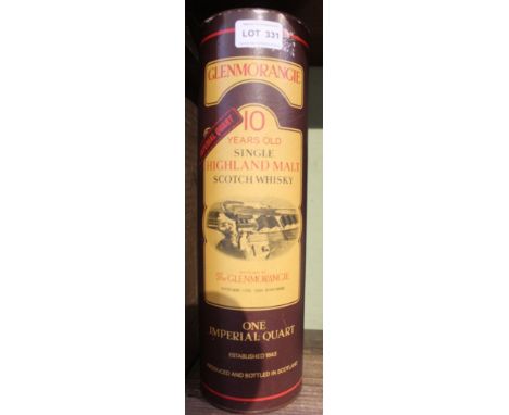 Glenmorangie 10 year old Single Highland Malt Scotch whisky, in presentation tube