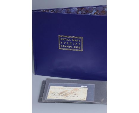 Stamps to include a 1d penny black a collection of Victoria covers ,  some with enclosed letters, RAF signed First day covers