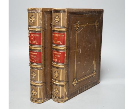 ° ° Conybeare, Rev. W.J. &amp; Howson, Rev. J.S. - The Life and Epistles of St Paul. 2 vols, pictorial engraved plates, maps 