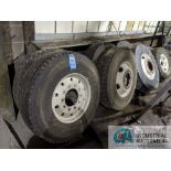 FS 820 TIRES AND RIMS (USED) **LOCATED AT 128 STEUBENVILLE AVE., CAMBRIDGE, OHIO 43725**