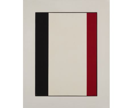 AMEDEE CORTIER (1921-1976)Zwart - wit - rood Signé en bas à droiteAcrylique sur panneauRechts onderaan getekendAcrylverd op p