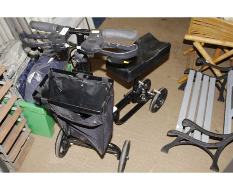 A Super Comfort knee scooter