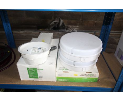 Various electric light fittings 