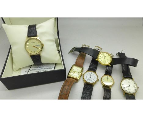 Six Rotary wristwatches