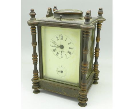 A carriage clock, no handle