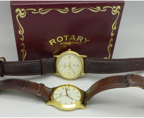 Two Rotary wristwatches