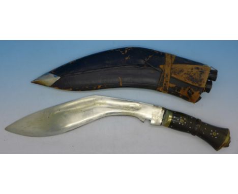 A kukri with scabbard