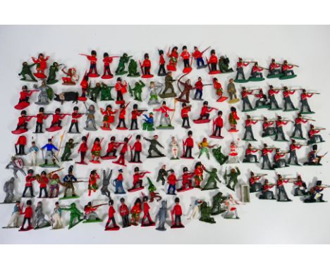Britains - Britains Deetail - Herald - Lone Star - Others - A collection of predominately unboxed plastic soldiers, in variou