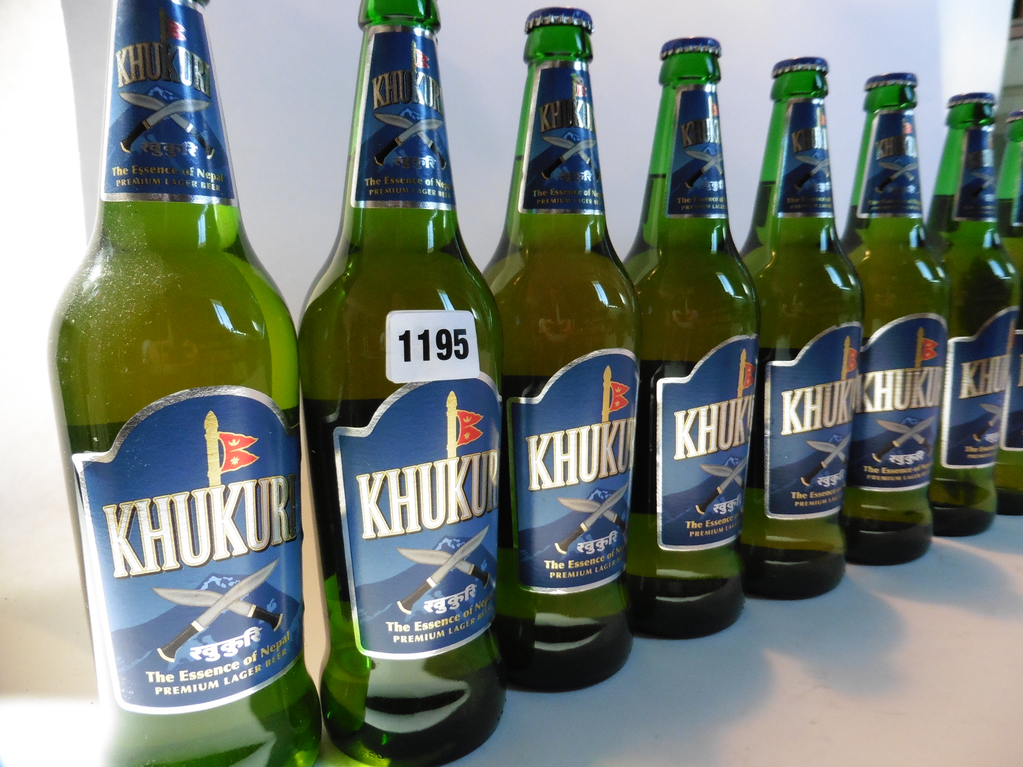 16 bottles of Khukuri The Essence of Nepal Premium lager Beer