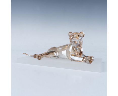 This elegant piece, inspired by African wildlife, is crafted from light brown crystal with 786 facets. Exclusively available 