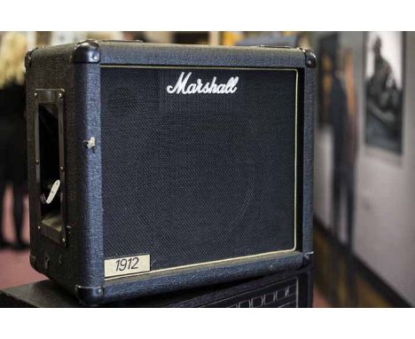 MARSHALL 1912 150W 1X12 SPEAKER LEAD AMPLIFIER CABINET
serial number 941326911, 50cm x 43cm x 28cm