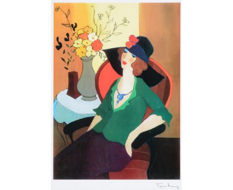 
	
		ITZCHAK TARKAY (ISRAELI 1935-2012)
		HAPPY RECOLLECTION
		Lithograph
		Signed in pencil 
		60.5 x 43.2cm (23¾ x 17 in.)
