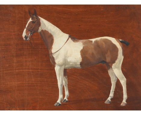 
	
		λ&nbsp;FRANCES MABEL HOLLAMS (BRITISH 1877-1963)
		CRACKERS 
		Oil on board 
		Signed and dated 45 (lower left) titled (