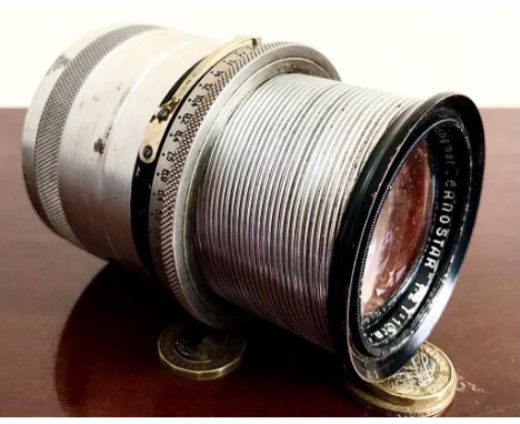 ERNEMANN ANASTIGMAT 'ERNOSTAR' 1:2 F=10 GERMAN CAMERA LENS, No 665734 