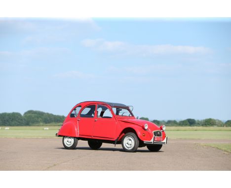 1990 Citroen 2CV6 SpecialRegistration no. 22 TTJ 75Chassis no. VF7AZKA00KA372339Odometer reading: 377kmsMOT Expiry: N/A*Immac