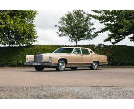 1978 Lincoln Town CarRegistration no. LIL 433Chassis no. 8Y82S913711Odometer reading: 61,216MOT: December 2021*Good example*F